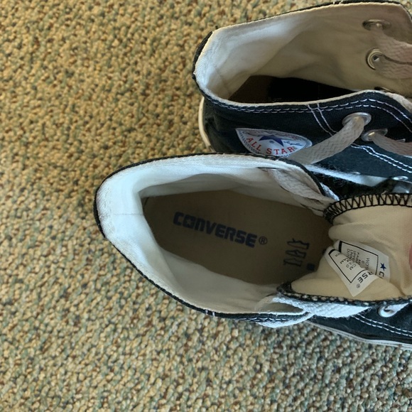 Black High Top Converse - Picture 4 of 8